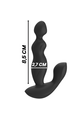 Black&Silver Cora Vibrating Anal Plug: Power and Control