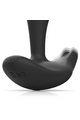 Black&Silver Dwayne Vibrating Anal Plug