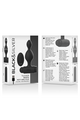 Black&Silver™ Tucker - Remote Control Vibrating Anal Plug | 10 Vibration Modes