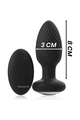 Rotator Black&Silver Welss: Vibration and Beads for Anal Stimulation