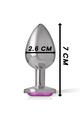 Plug Anale con Gioiello Diamante INTENSE - Glamour e Piacere Intenso