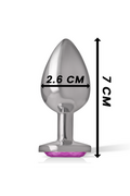 Plug Anale con Gioiello Diamante INTENSE - Glamour e Piacere Intenso