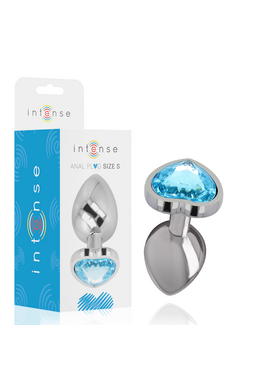 Plug Anale con Gioiello di Diamante INTENSE - Glamour e Piacere Intenso