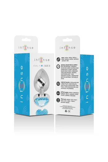 INTENSE Anal Plug with Diamond Jewel - Glamour and Intense Pleasure