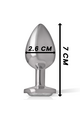 INTENSE Diamond Jewel Anal Plug - Glamour and Intense Pleasure