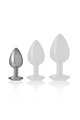 Plug Anale con Gioiello di Diamante INTENSE - Glamour e Piacere Intenso