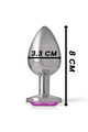 Plug Anale con Gioiello di Diamante Intense™ - Glamour e Piacere Intenso