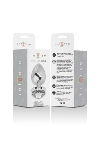 Plug Anale con Gioiello di Diamante Intense™ - Glamour e Piacere Intenso