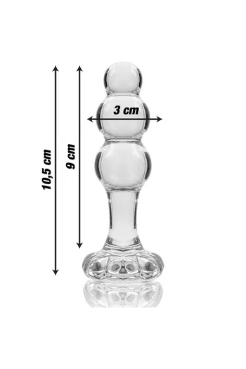 Borosilicate Glass Anal Plug - Luxury Experience