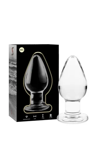 Borosilicate Glass Anal Plug - Luxury Experience