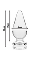 Plug Anale in Vetro Borosilicato - Esperienza Sensuale Premium