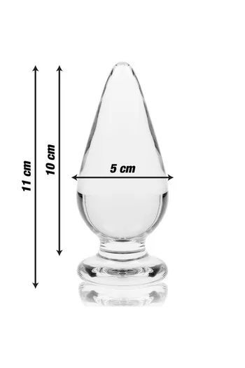 Plug Anale in Vetro Borosilicato - Esperienza Sensuale Premium