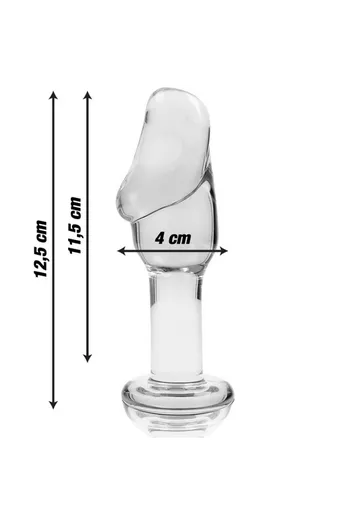 Plug Anale in Vetro Borosilicato - Esperienza di Lusso e Sicurezza