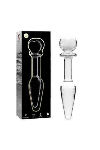 Plug Anale in Vetro Borosilicato - Esperienza di Lusso