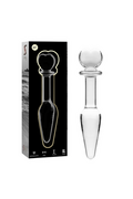 Plug Anale in Vetro Borosilicato - Esperienza di Lusso