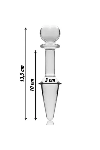 Borosilicate Glass Anal Plug - Luxury Experience