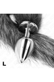 Anal Plugs with Synthetic Tail - Add Fantasy to Your Play