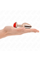 Rose Gold Metal Anal Plug with Red Rose - Elegant & Sensual