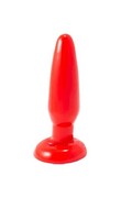 Anal Plug in Jelly - Conical with Suction Cup