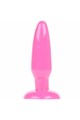 Conical Gelatin Anal Plug with Suction Cup