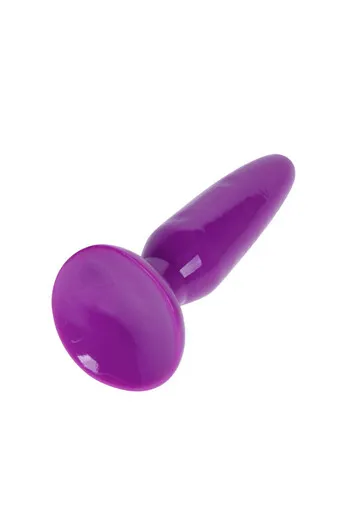 Conical Gelatin Anal Plug with Suction Cup