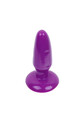Conical Gelatin Anal Plug with Suction Cup