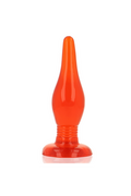 Gelatin Anal Plug with Suction Cup - Ultimate Comfort