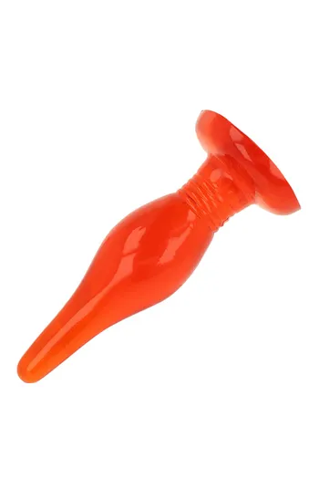 Gelatin Anal Plug with Suction Cup - Ultimate Comfort