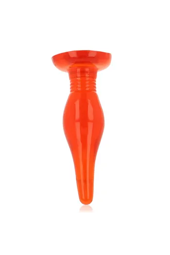 Plug anale in gelatina con ventosa - Conforto e piacere