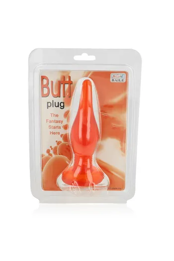 Gelatin Anal Plug with Suction Cup - Ultimate Comfort