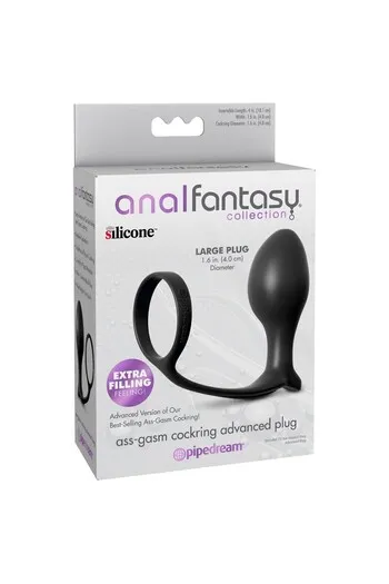 Ass-Gasm Cockring Advanced: Anello e Plug per Orgasmi Esplosivi