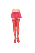LEG AVENUE - COLLANT ROSSO CON TOP IN PIZZO