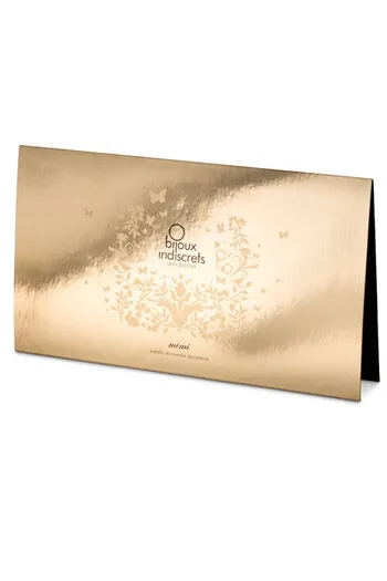 Tatuaggi Temporanei Mimi - 3 Coppie in Oro, Argento e Bronzo | Decorazione Sensuale