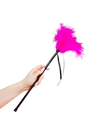 SECRETPLAY - PIUME ROSA 40 CM