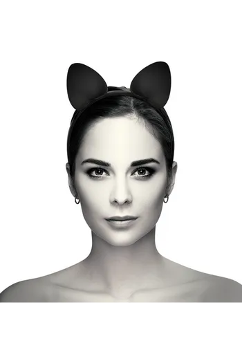 Cat Ear Headband in Vegan Leather - Coquette Chic Desire