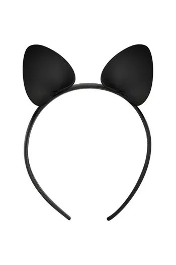 Cat Ear Headband in Vegan Leather - Coquette Chic Desire