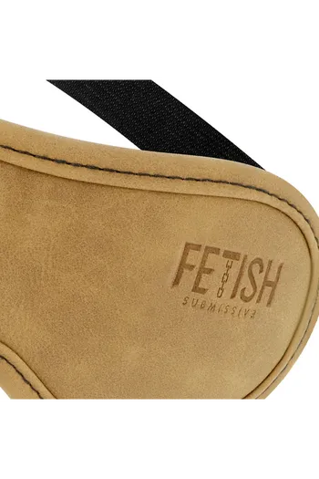 Fetish Submissive Vegan Leather Mask for BDSM Games - Buy Now