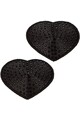 Radiance Heart Nipple Covers - Dazzling Glamour for Your Look