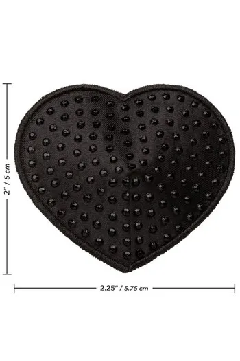 Radiance Heart Nipple Covers - Dazzling Glamour for Your Look