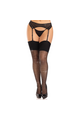 LEG AVENUE - CALZE IN SPANDEX CON DIAMANTI NERO