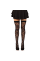 LEG AVENUE - ROSE SELVATICHE NET STOCK NERO