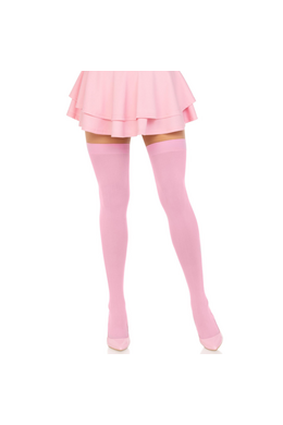 LEG AVENUE - CALZINI IN NYLON ROSA