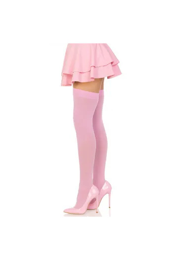 LEG AVENUE - CALZINI IN NYLON ROSA
