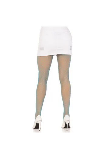 LEG AVENUE - COLLANT A RETE IN LYCRA BLU