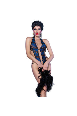 CHILIROSE - CR 4479 BODY A CAVALLO BLU S/M