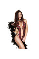 CHILIROSE - CR 3635 BODY FIORI SENZA CAVALLETTO ROSSO S/M