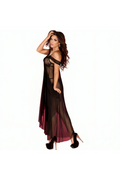 Elegant long babydoll for sensuality and romance