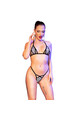 CHILIROSE - CR 4659 BIKINI ARGENTO S/M