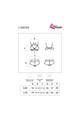 Set Lingerie Linera For the Senses con Reggiseno e Slip