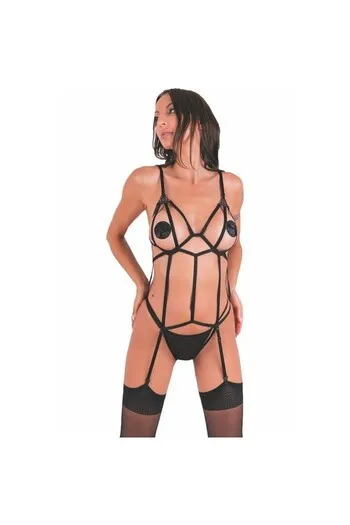 Body Sensuale in Pizzo Nero - Eleganza e Seduzione
